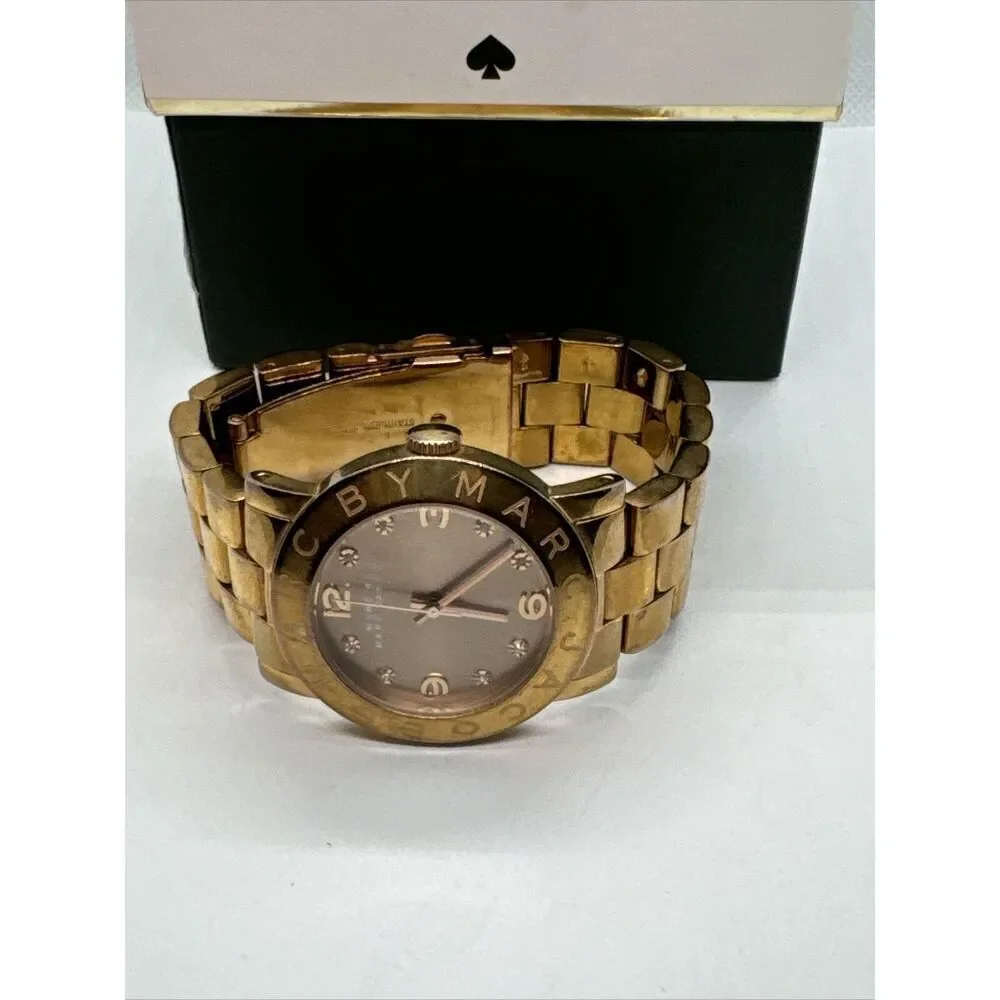 Marc Jacobs Amy Dexter MBM3221 Women's Stainless Steel Analog Dial Watch JNA162